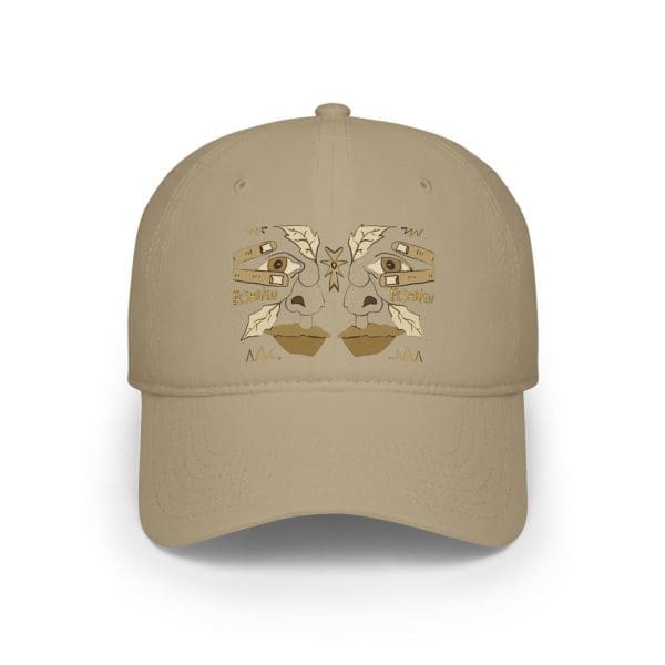 Low Profile Baseball Cap, golden eye's. - Image 5