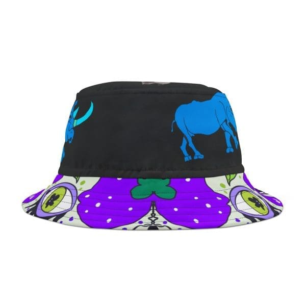 Party  Bucket Hat , urban colorful animal , holiday fun. - Image 4