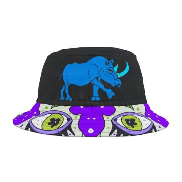Party  Bucket Hat , urban colorful animal , holiday fun.