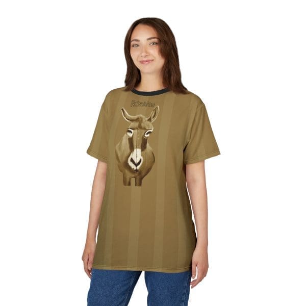 Unisex Cut & Sew Tee , brown donkey clothing T-shirt. - Image 7