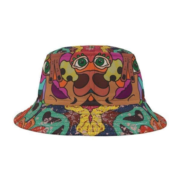 Trippy cool Bucket Hat , acid hat, urban clothing. - Image 3