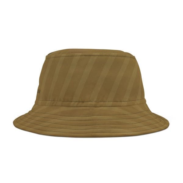 Bucket Hat , brown, donkey green perple combo. - Image 4