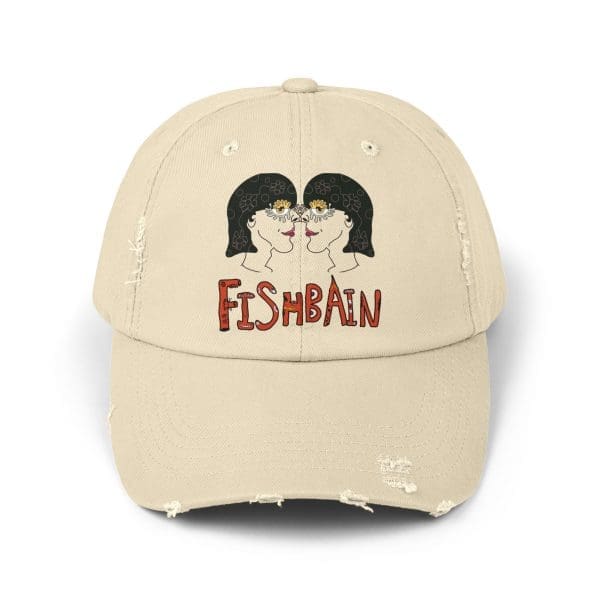 Unisex Distressed Cap funky lady's,