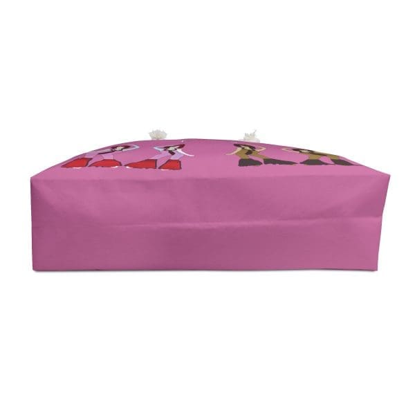 Weekender Bag, pink funky lady's dance. - Image 4