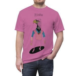 Unisex Cut & Sew Tee, pink fantasy design pl clothing.