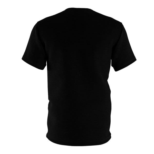Unisex Cut & Sew Tee, black and grey funky robot clothing T-shirt. - Image 3