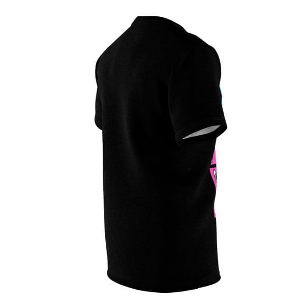 Unisex Cut & Sew Tee black pop up face's clothing T-shirt. - Image 5